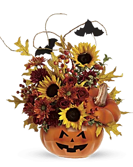 Trick & Treat Bouquet | Mixed Bouquets | Same Day Flower Delivery | Multi-Colored | Teleflora