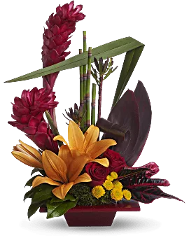 Tropical Bliss | Mixed Bouquets | Same Day Flower Delivery | Multi-Colored | Teleflora