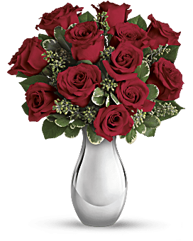 True Romance Bouquet With Red Roses | Same Day Flower Delivery | Teleflora