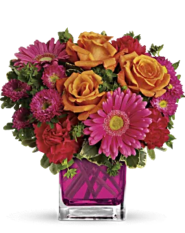 Turn Up The Pink Bouquet | Mixed Bouquets | Same Day Flower Delivery | Teleflora