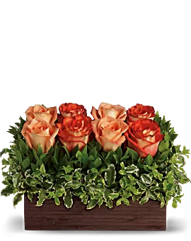 Uptown Bouquet | Roses | Same Day Flower Delivery | Orange | Teleflora