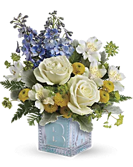 Welcome Little One Bouquet | Mixed Bouquets | Same Day Flower Delivery | Multi-Colored | Teleflora