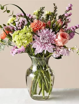 Wildflower Bouquet with Vase