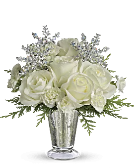 Winter Glow | Roses | Same Day Flower Delivery | White | Teleflora