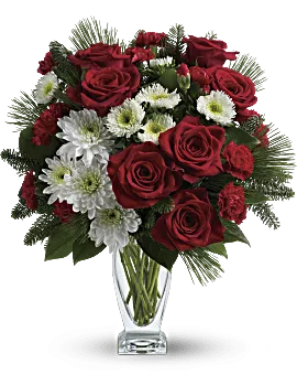 Winter Kisses Bouquet | Mixed Bouquets | Same Day Flower Delivery | White | Teleflora
