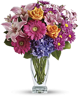 Wondrous Wishes Bouquet | Mixed Bouquets | Same Day Flower Delivery | Multi-Colored | Teleflora