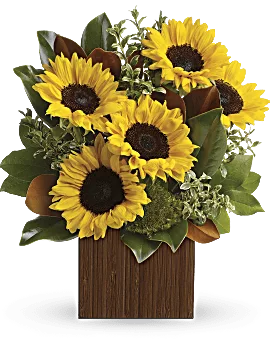 You're Golden Bouquet | Sunflowers | Same Day Flower Delivery | Multi-Colored | Teleflora