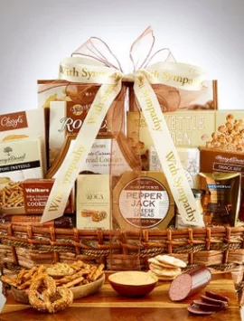 You're In Our Thoughts Sympathy Gift Basket